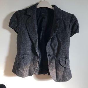 Adorable tweed mini-blazer, great condition!